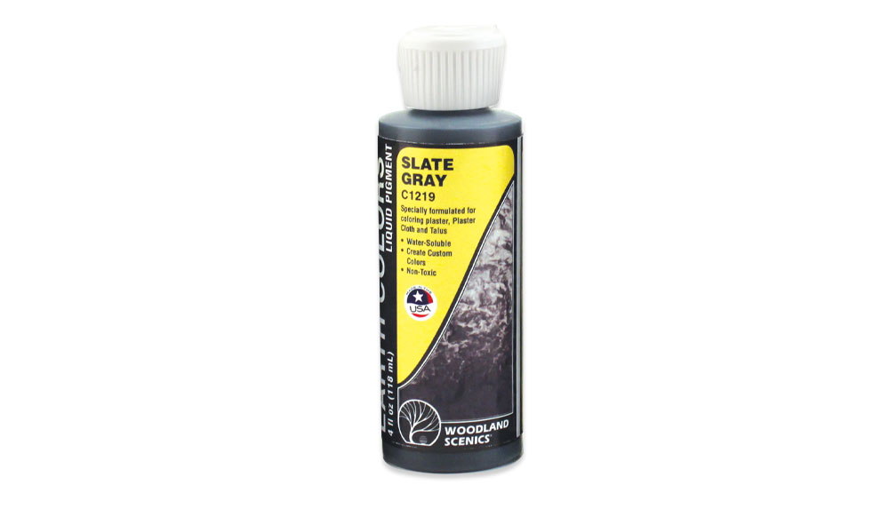 Earth Colors Liquid Pigment Slate Gray