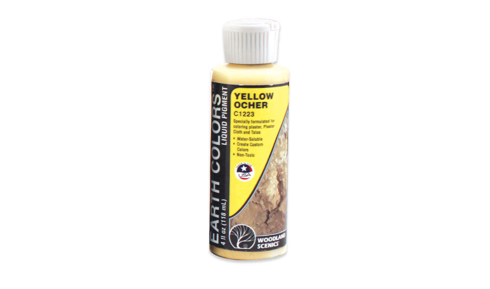 Earth Colors Liquid Pigment Yellow Ocher