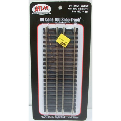 code 100 6" Straight 4-Pack