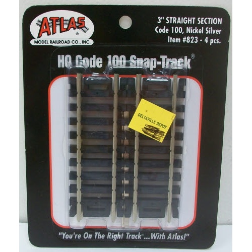 code 100 3" Straight 4-Pack