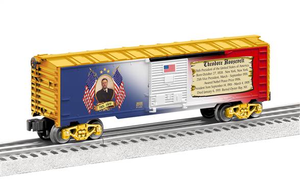 Theodore Roosevelt boxcar
