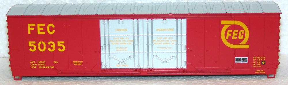 Florida East Coast 50' Double-Plug Door Boxcar #5035