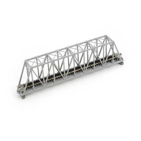 N Unitrack Single Truss Bridge 9-3/4" Silver