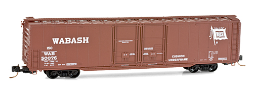 Wabash 60' Double Plug Door Box Car #50076