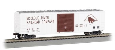 McCloud River Railroad ACF 50'6" outside braced boxcar