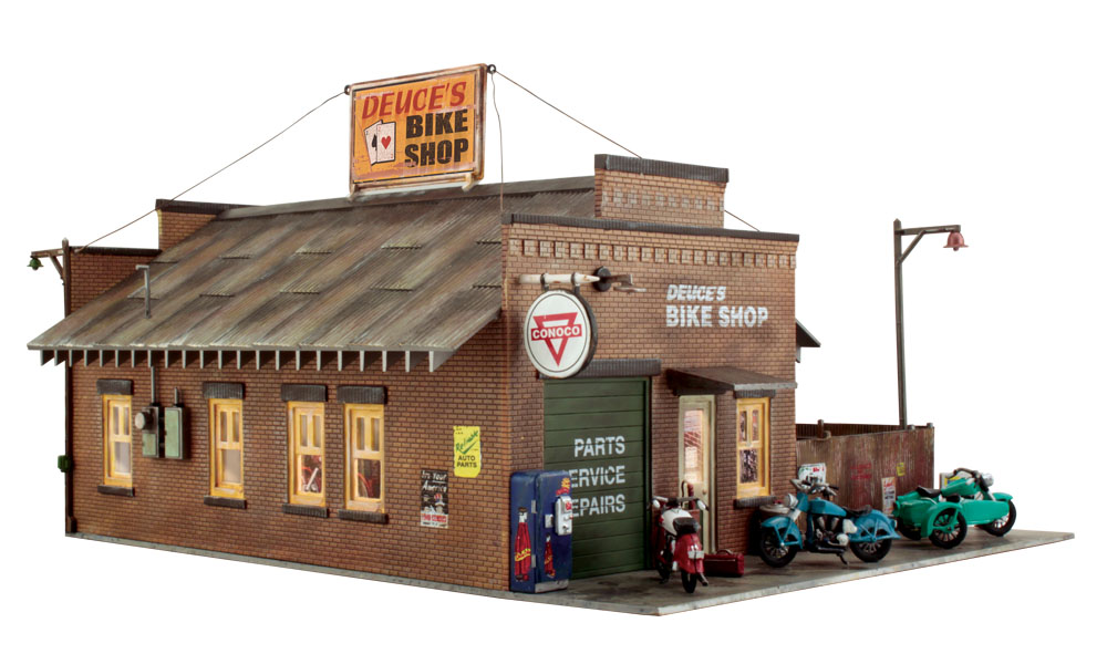 Deuce's Bike Shop assembled