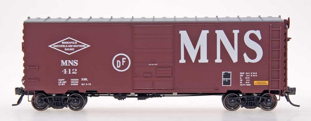 Minneapolis Northfield & Southern Box Car # 419