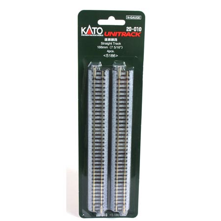 N Unitrack Straight Track 4-Pack 7 5/16"