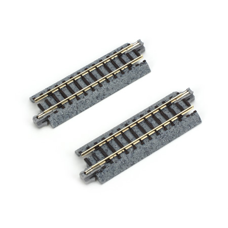 N Unitrack Straight Track 2-Pack 2 1/2"