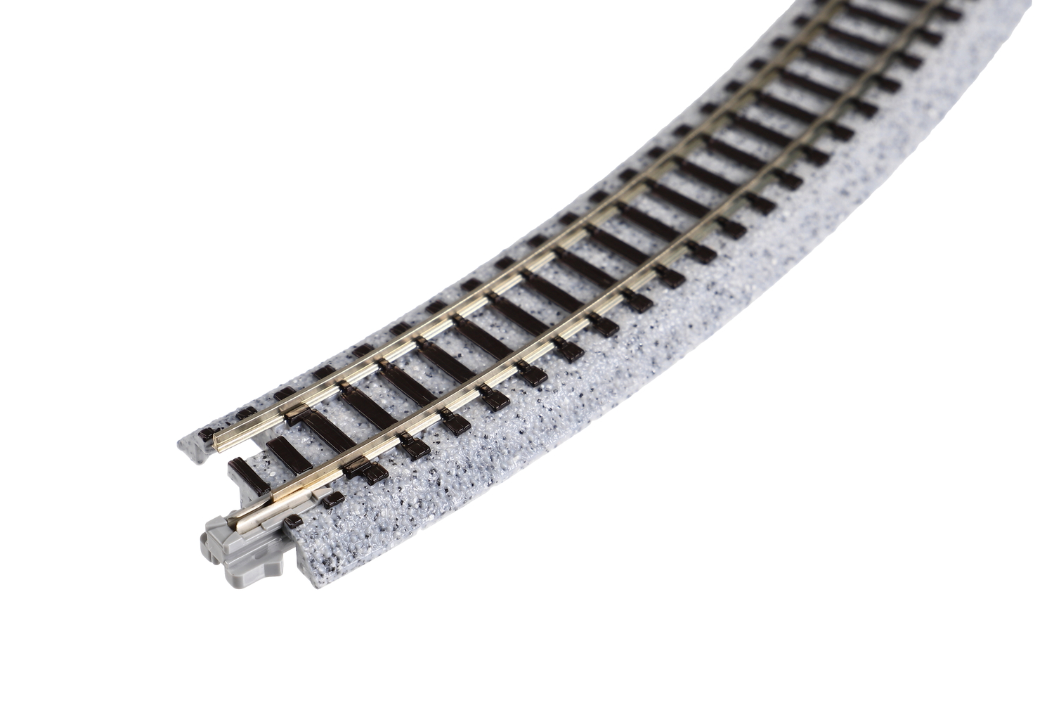 N Unitrack Curved Track 4-Pack R11"-45 Degree