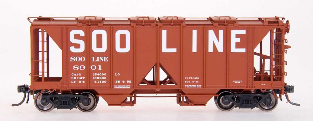 SOO Line Covered Hopper # 8973