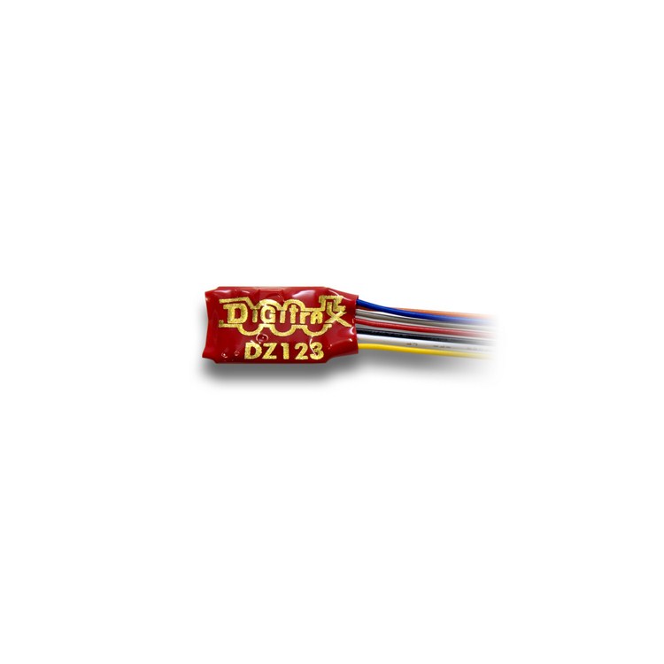 1 Amp Economy Wired Decoder, 2 Functions, Z Scale