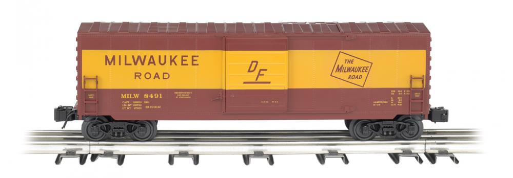 Milwaukee Road operating boxcar