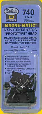 Medium Centerset Shank Metal AAR Type “E” Coupler w/ Metal Box