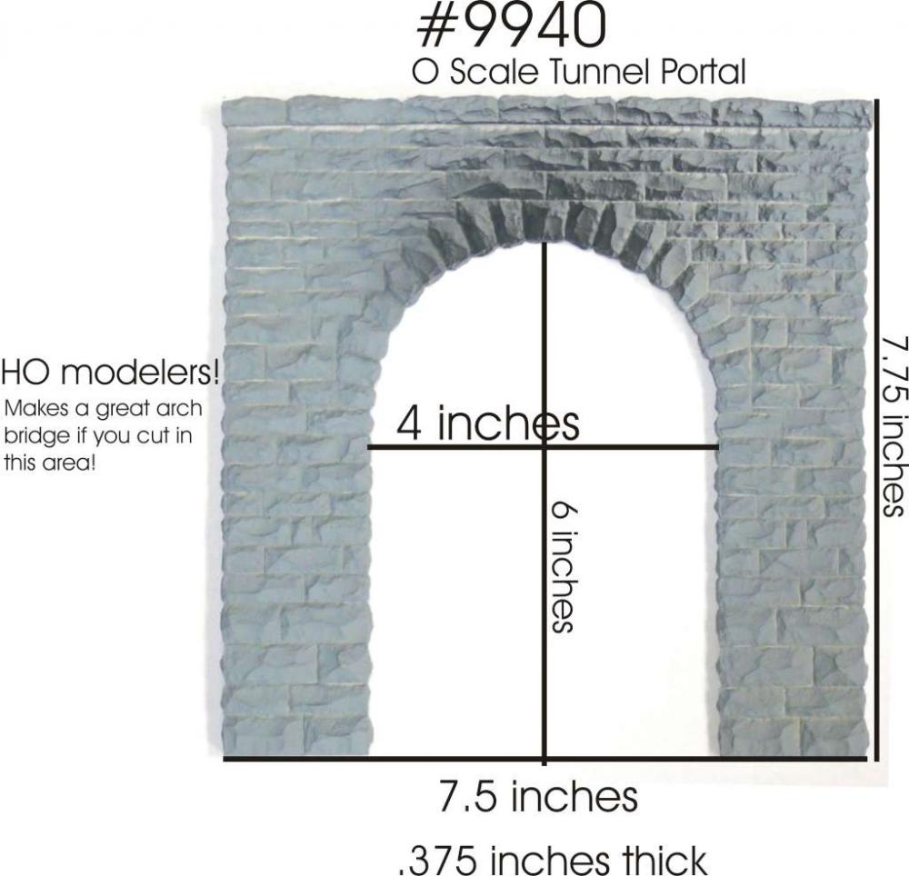 Single Cut Stone Tunnel Portal