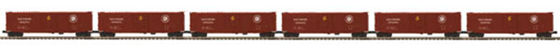 Southern Railway 50' PS-1 boxcar 6-pack #1