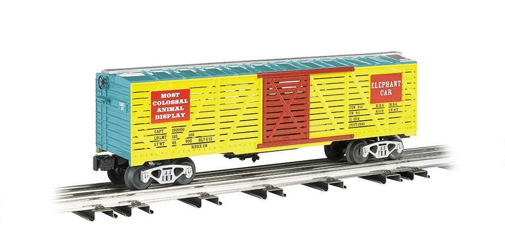 Ringling Bros. Elephant 40' stock car