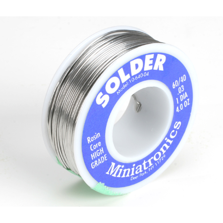 Rosin Core Solder 60/40 4-Ounce