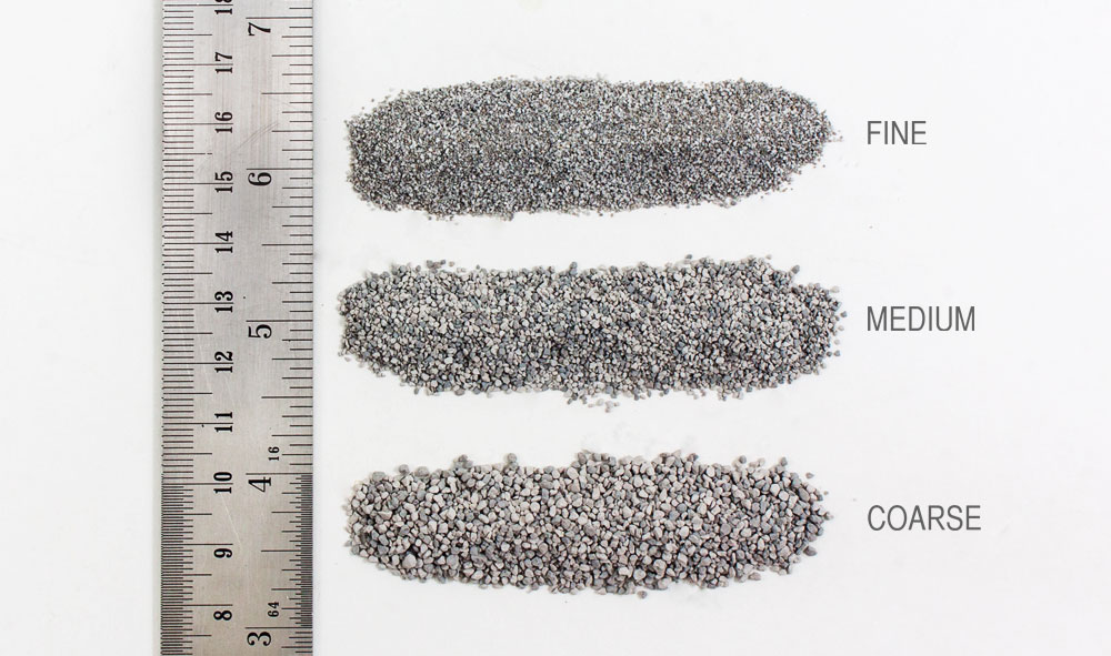 Ballast Shaker Coarse Gray Blend