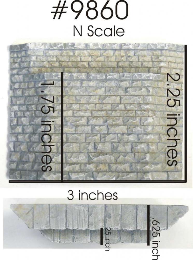 Single Tapered Stone Abutment 2-Pack