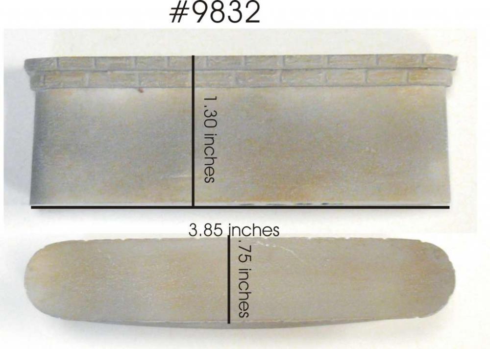 Double Concrete Bridge Pier 2-Pack