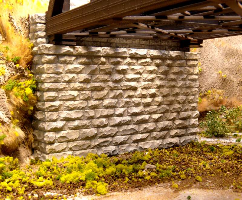 Double Stone Bridge Abutment 2-Pack