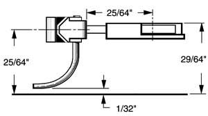 Long Centerset Shank Plastic Couplers with Draft Gear Boxes