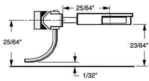 Long Centerset Shank Plastic Couplers with Draft Gear Boxes