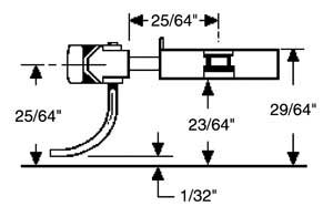 Long Centerset Shank Plastic Couplers with Draft Gear Boxes