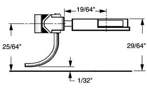 Medium Centerset Shank Plastic Couplers with Draft Gear Boxes