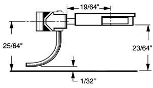 Medium Centerset Shank Plastic Couplers with Draft Gear Boxes