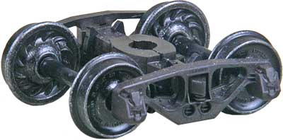 National type B-1 Self-Centering Trucks w/33" ribbed back wheels
