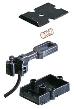 Medium Overset Shank Metal AAR Type “E” Coupler w/ Plastic Box