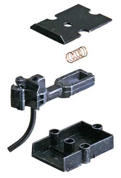 Medium Underset Shank Metal AAR Type “E” Coupler w/ Plastic Box
