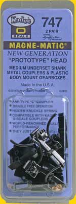 Medium Underset Shank Metal AAR Type “E” Coupler w/ Plastic Box
