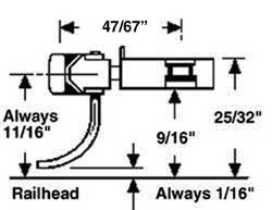 Short Plastic Couplers with Plastic Draft Gear Boxes