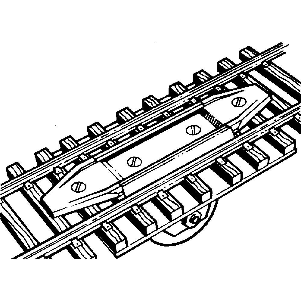 O Through-The-Track Delayed-Action Magne-Electric Uncoupler