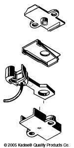 Tyco® Truck Mount Metal Couplers with Plastic Draft Gear Boxes