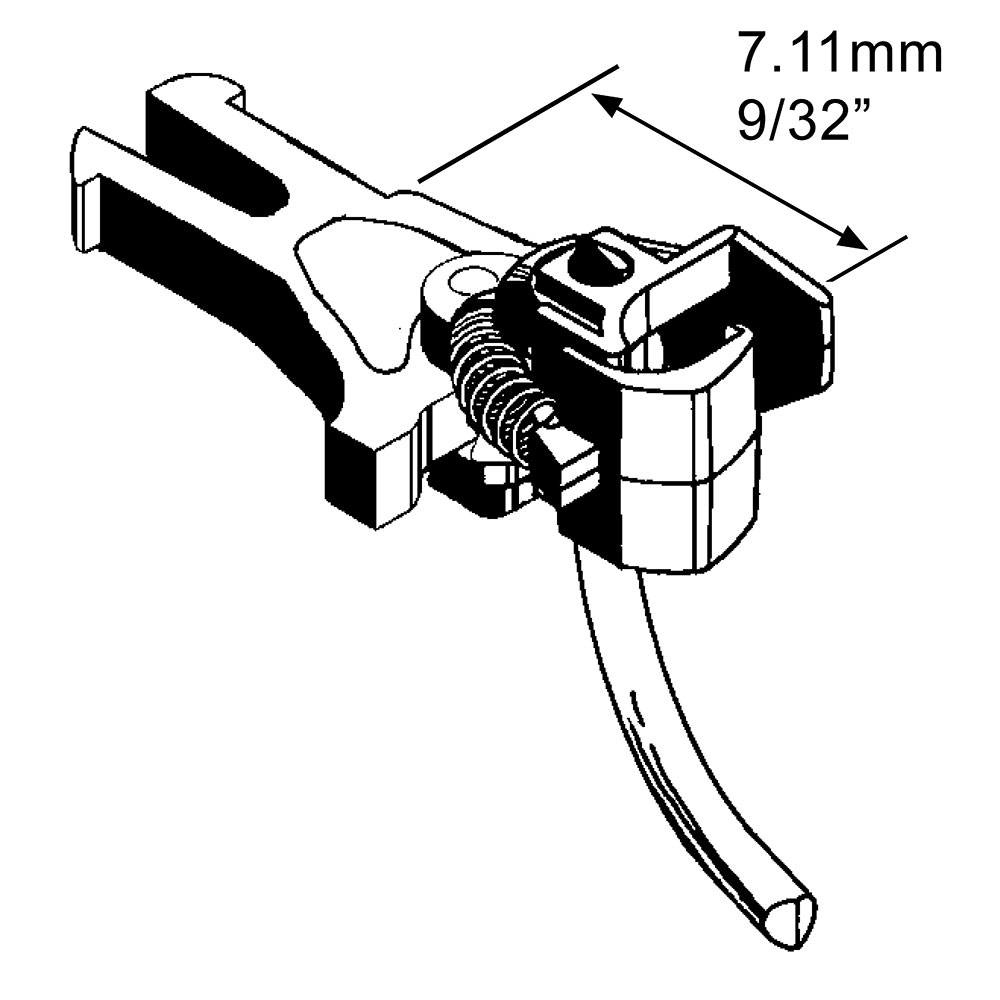 Short Shank NEM-362 Couplers