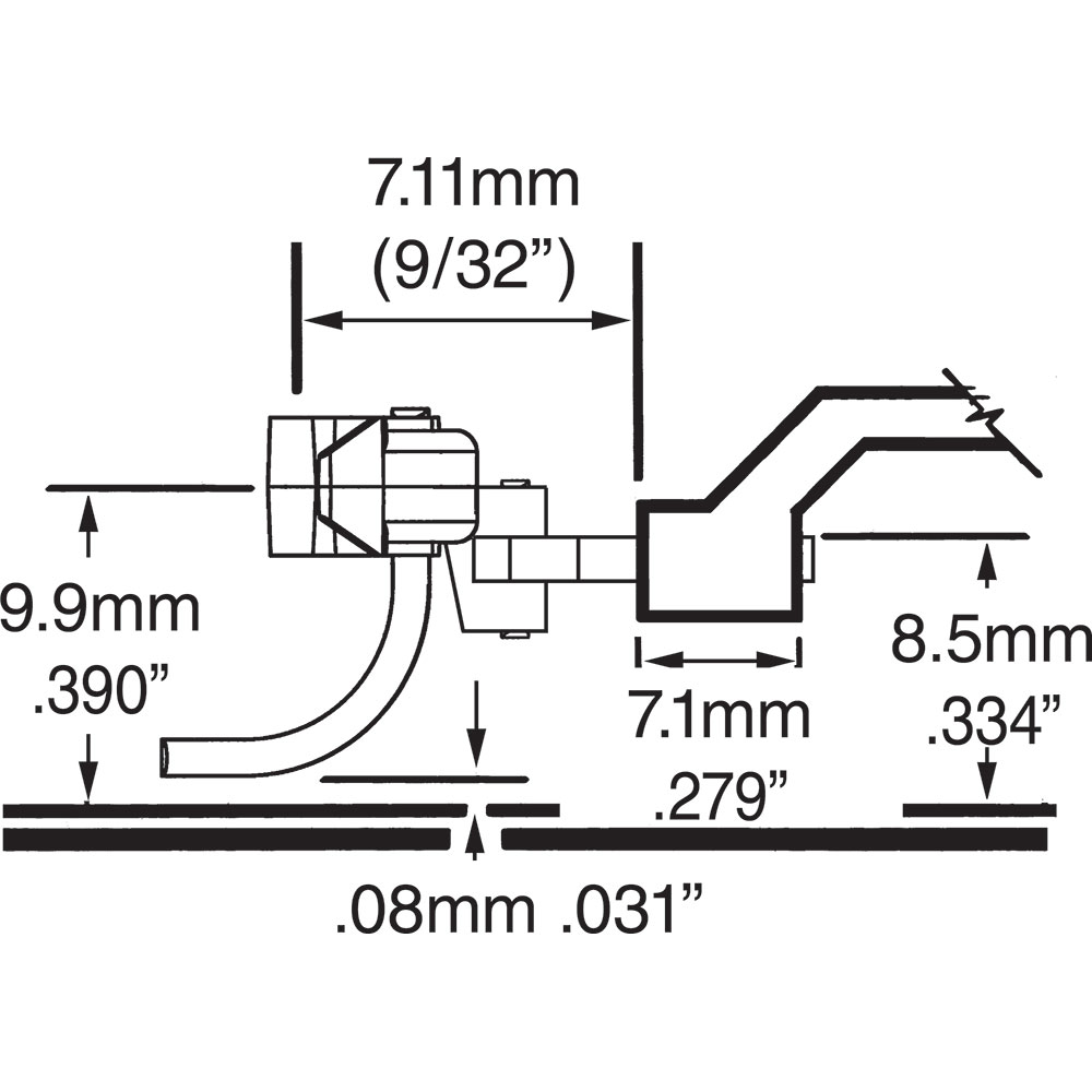 Short Shank NEM-362 Couplers