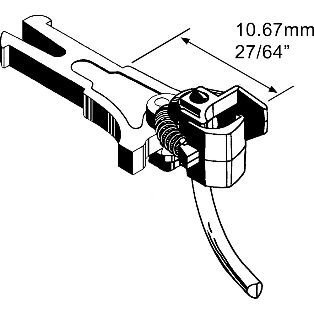 Long Underset Shank NEM-362 Couplers