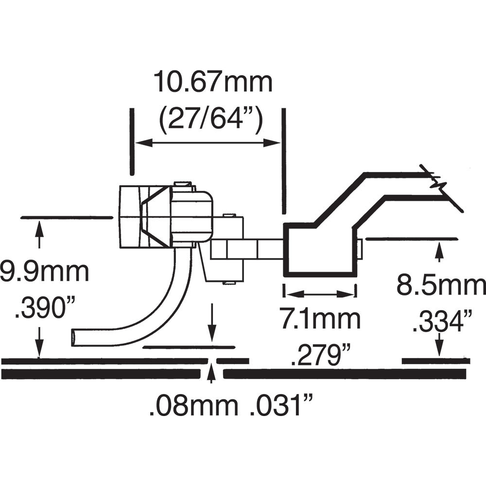 Long Underset Shank NEM-362 Couplers