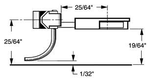 Long Underset Shank Plastic Couplers with Draft Gear Boxes