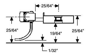 Long Underset Shank Plastic Couplers with Draft Gear Boxes