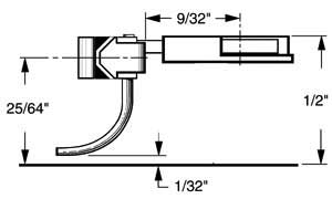 Medium Overset Shank Plastic Couplers with Draft Gear Boxes