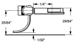 Short Centerset Shank Plastic Couplers with Draft Gear Boxes