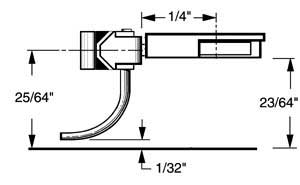 Short Centerset Shank Plastic Couplers with Draft Gear Boxes