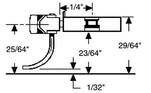Short Centerset Shank Plastic Couplers with Draft Gear Boxes