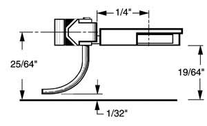 Short Underset Shank Plastic Couplers with Draft Gear Boxes