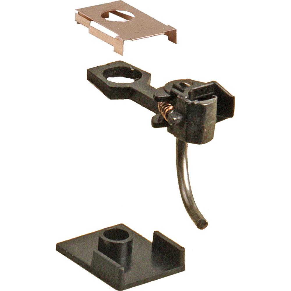 Medium Underset Shank Plastic Couplers with Draft Gear Boxes